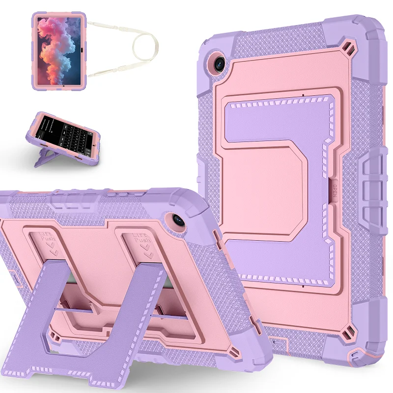 Shockproof Hybrid Stand Tablet Cover - Protective Case