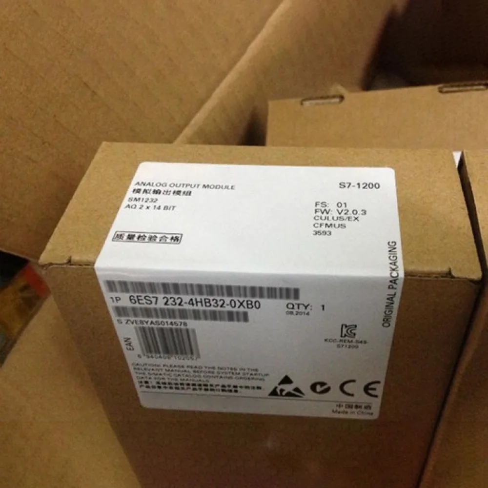 Nuovo Per Siemens S7-1200 6 Es7 Modulo Di Controllo Muslimexplain In Box