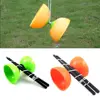Sensory Training Equipment Leather Chinese Diabolo Soft Thicken Chinese Yo-yo Bowl Shape Diabolo Toy Outdoor 4