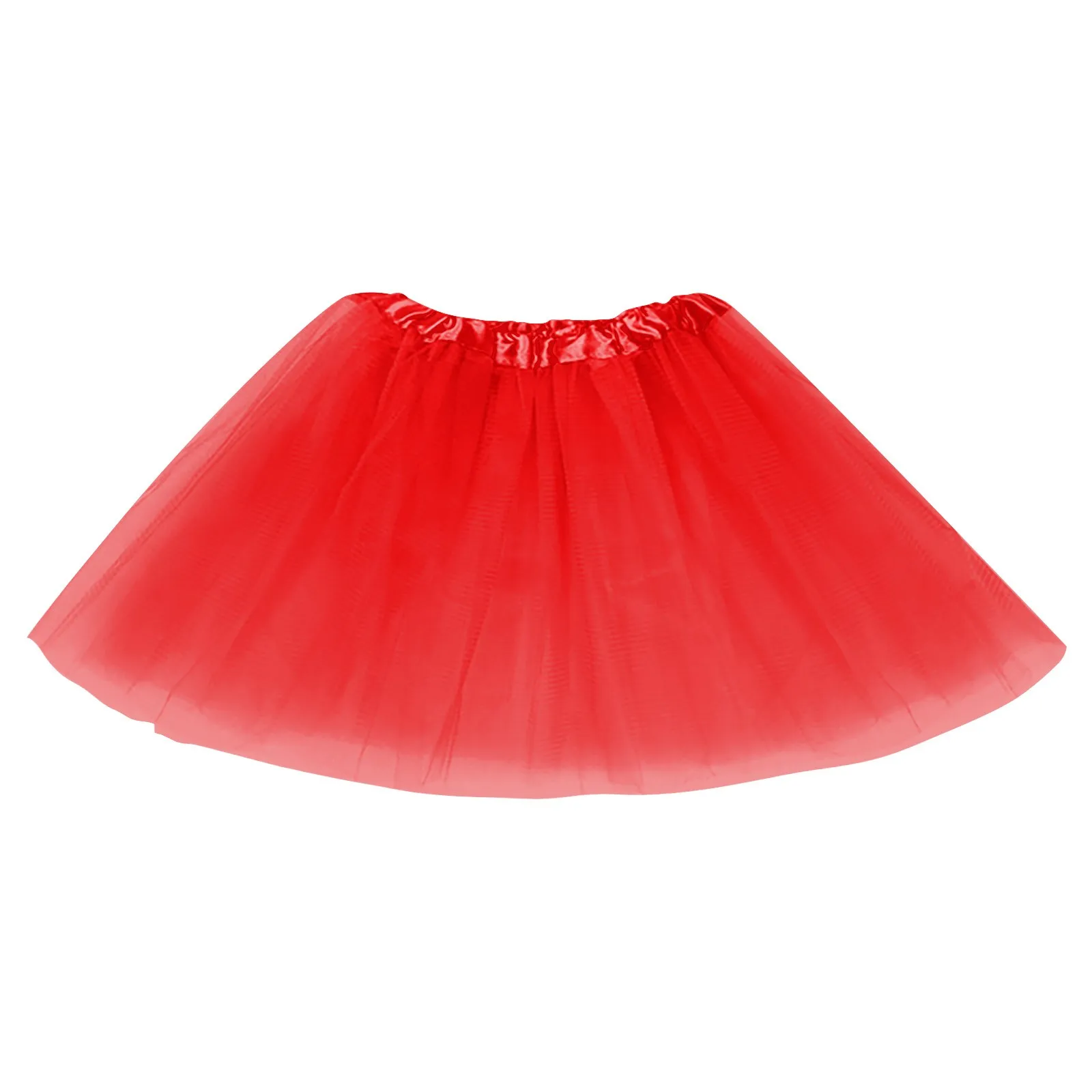 Donne elastico balletto Dancewear Tutus minigonna per la festa di danza a strati Tulle Tutu principessa gonna adulto fantasia Balle Ball Gown