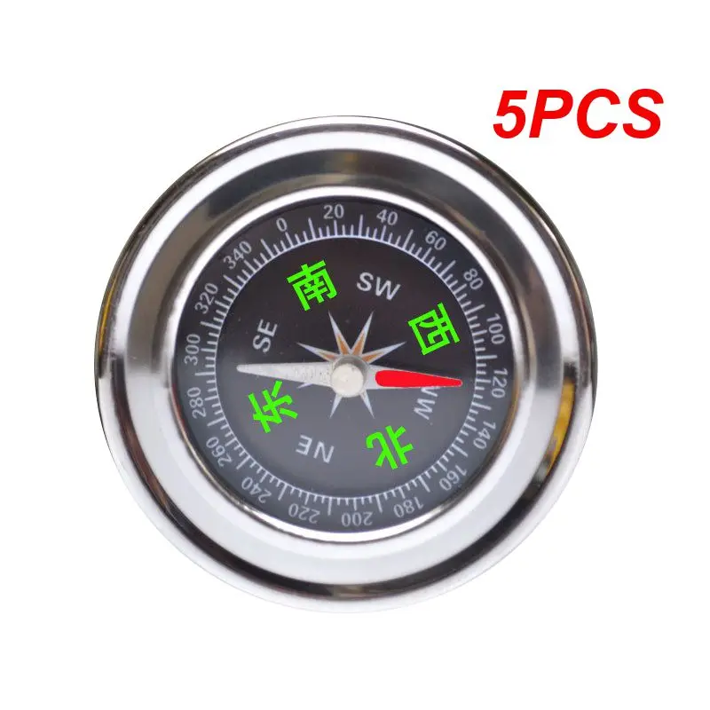 

Портативный Компас из нержавеющей стали, экстренный внешний фонарь, навигация, кемпинг, туризм, активность, дикий инструмент