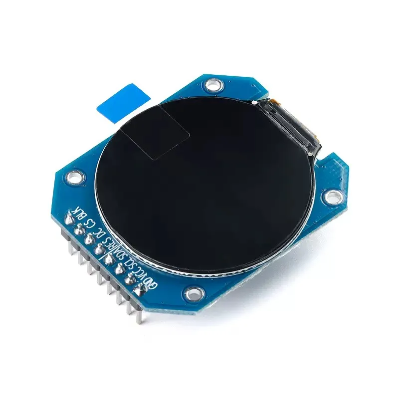 

1.28-inch circular color TFT display screen high-definition IPS LCD LCD screen module 128 * 128 SPI interface