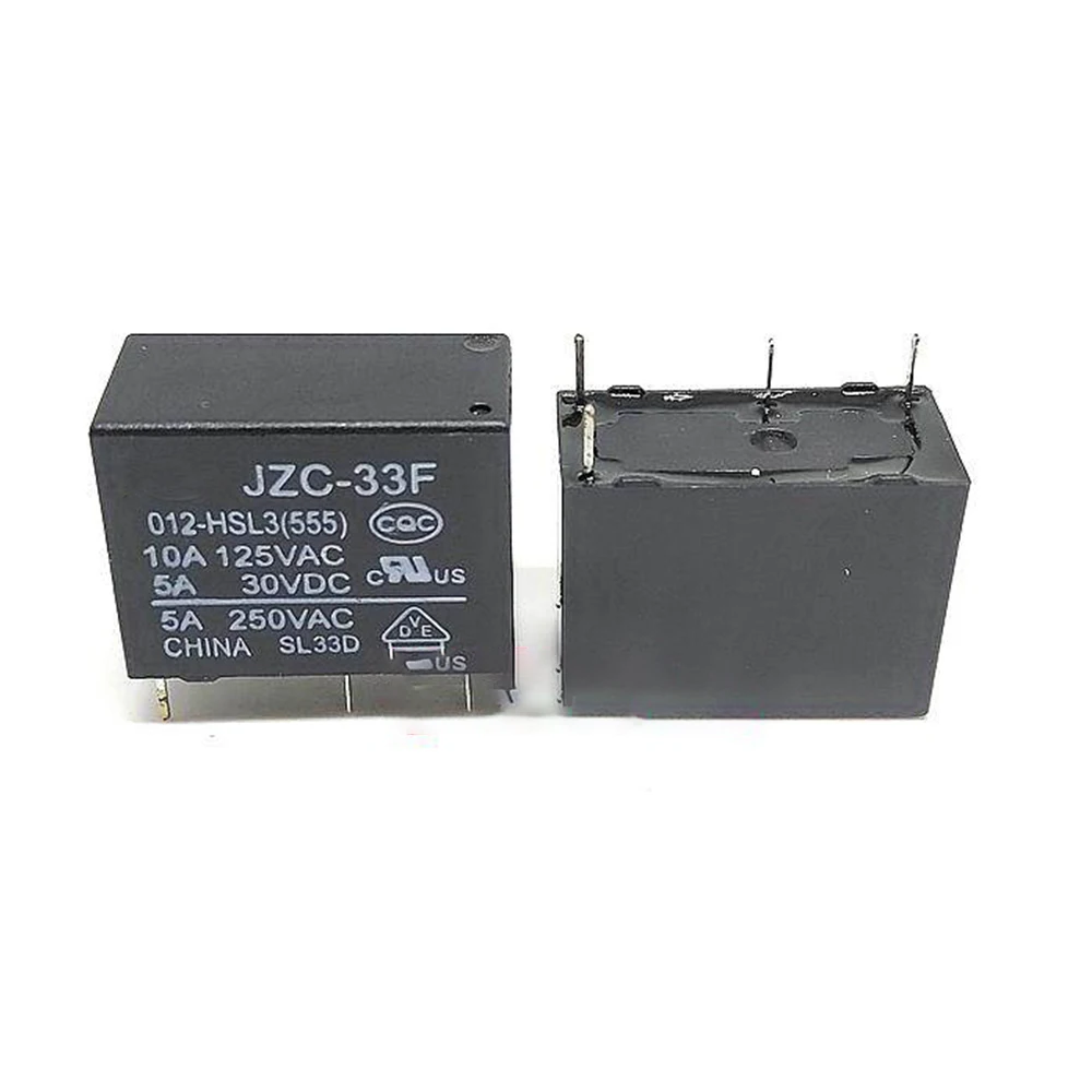 

Реле DIP5 JZC-33F HF33F- 005 012 024 -ZS3 5V 12V 24V 3A