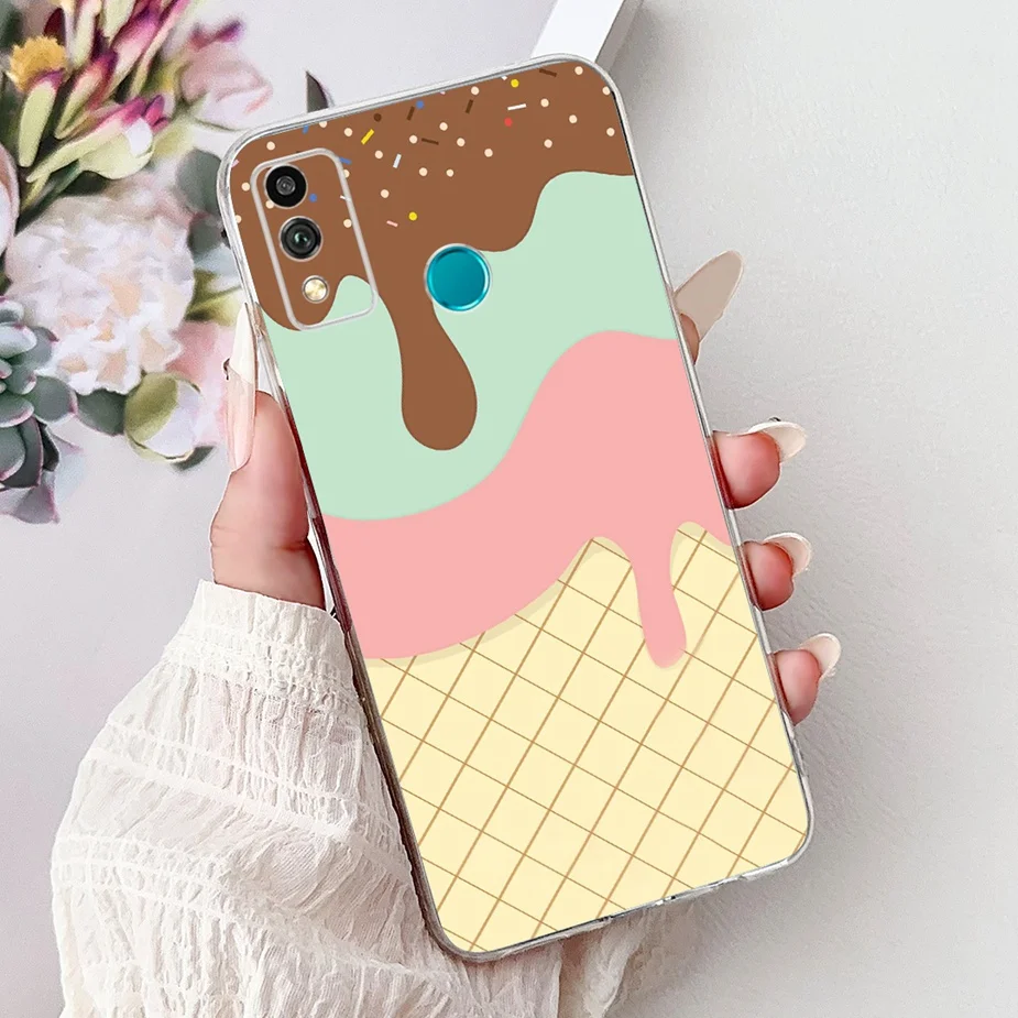 Luxury Painted Soft Slim Phone Case for Honor 9X and 10X Lite