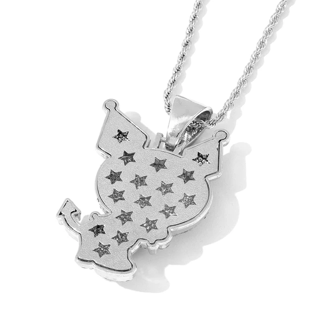 サンリオ クロミ ダイヤモンドネックレス サンリオ クロミ フルダイヤモンドトイ - ブラッククリスタル