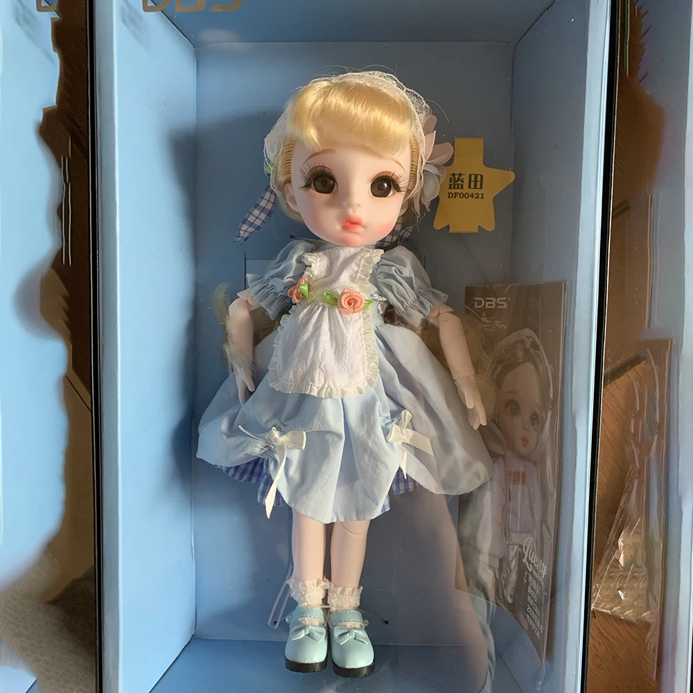 

New Dream Fairy Doll 1/6 Bjd Lucky Angel Mechanical Joint Body Including Makeup Eyes Clothes Shoes Girls Sd Toy Christmas Gift