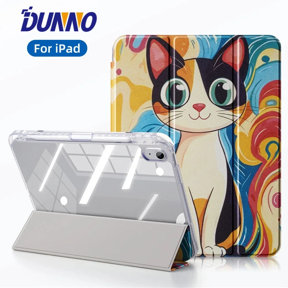 Sleek and Slim Protective iPad Case with Pencil Holder