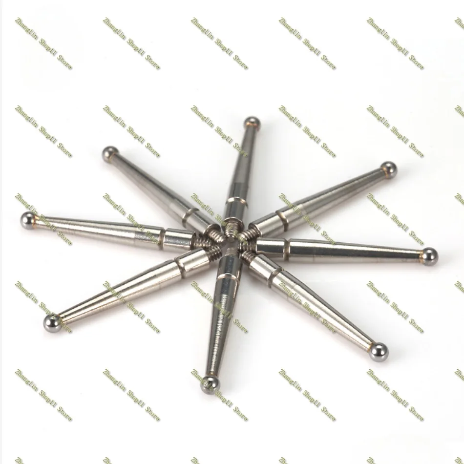 Ruby /White steel Head Dial Gauge Needle M1.4/M1.6/M1.8/M2.0 Indicator Probe Measuring Header Height Gauge Probe