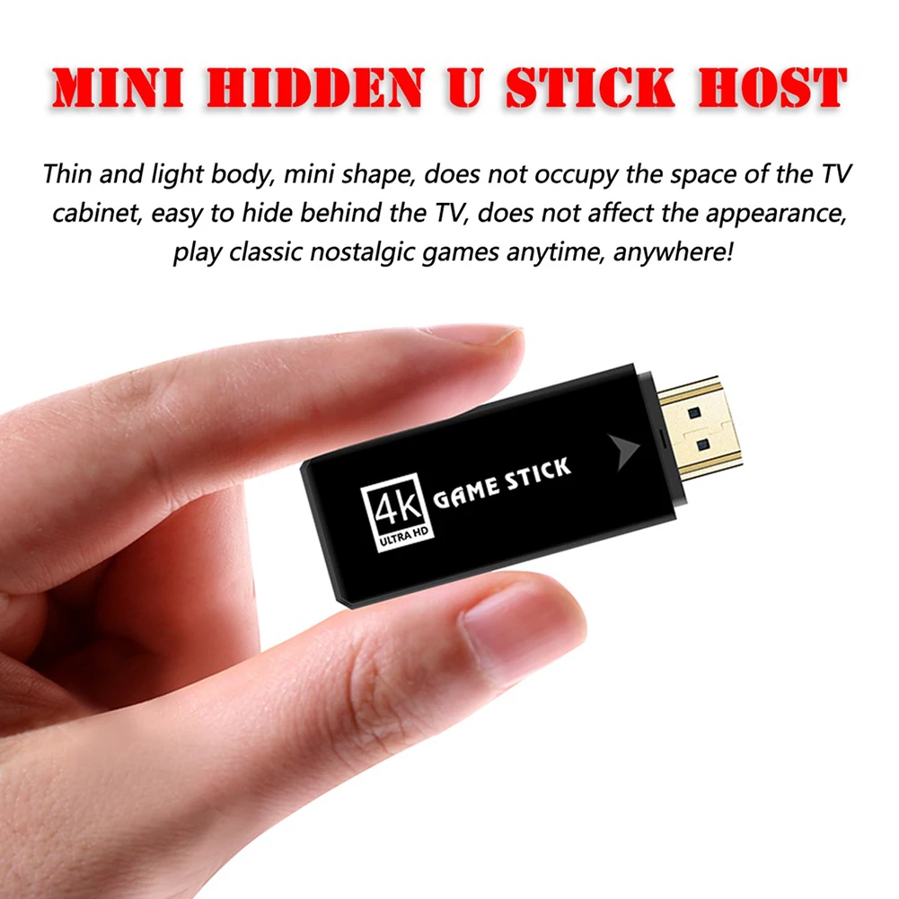 2.4G   4K Ʈ  е HDMI ȣȯ  е ̽ƽ ׼, MAME/FC/GB/GBA/GBC/MD/SFC PS1