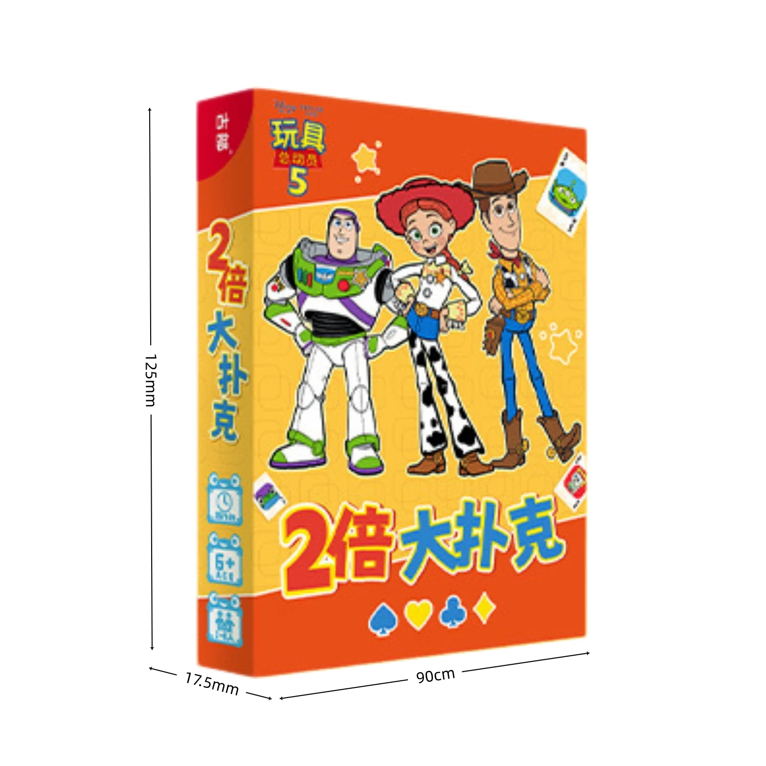 Carte da Poker Toy Story 5, Gioco da Tavolo, Carte da Gioco a Tema Cartoni Animati, Gioco di Carte Interattivo per Famiglie, Articoli per Feste, Regalo Natalizio Originale - immagine 5