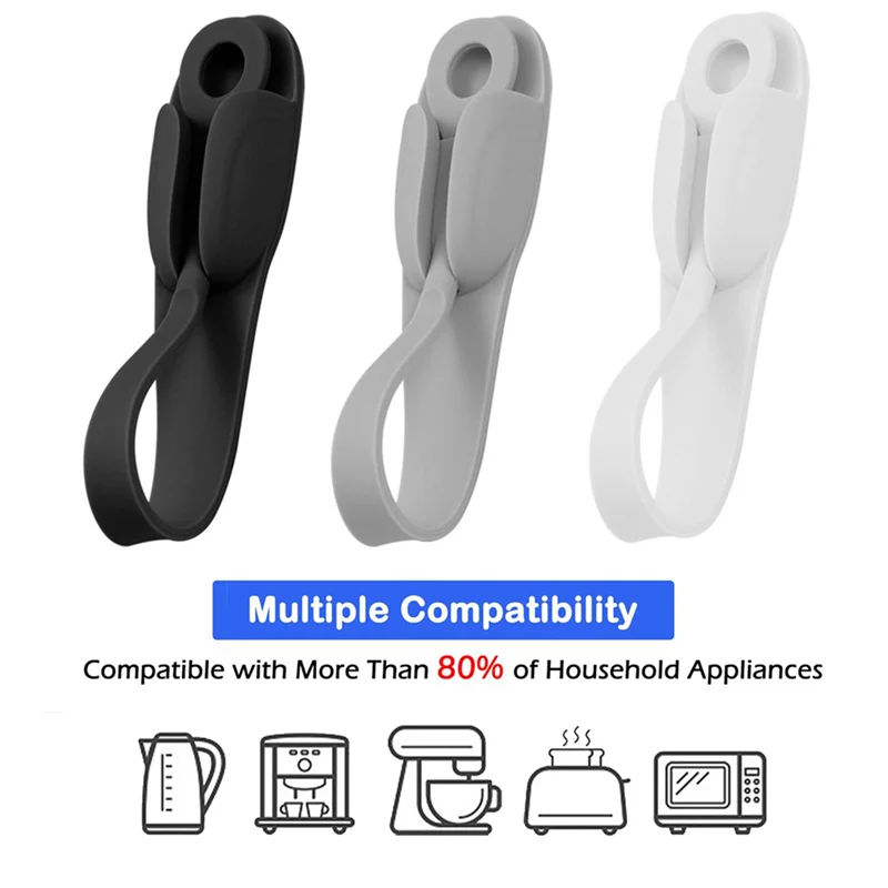 A19F-18 가전제품용 코드 정리함 팩 - 케이블 정리함 코드 홀더 코드 키퍼 주방 가전제품 코드 정리함 스틱
