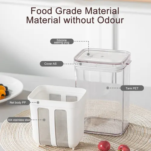 Greek Yogurt Maker Yogurt Filter Stainless Steel Strainer Whey Separation Tools Cheese Moisture Seperator Kitchen Accessories - Image 3