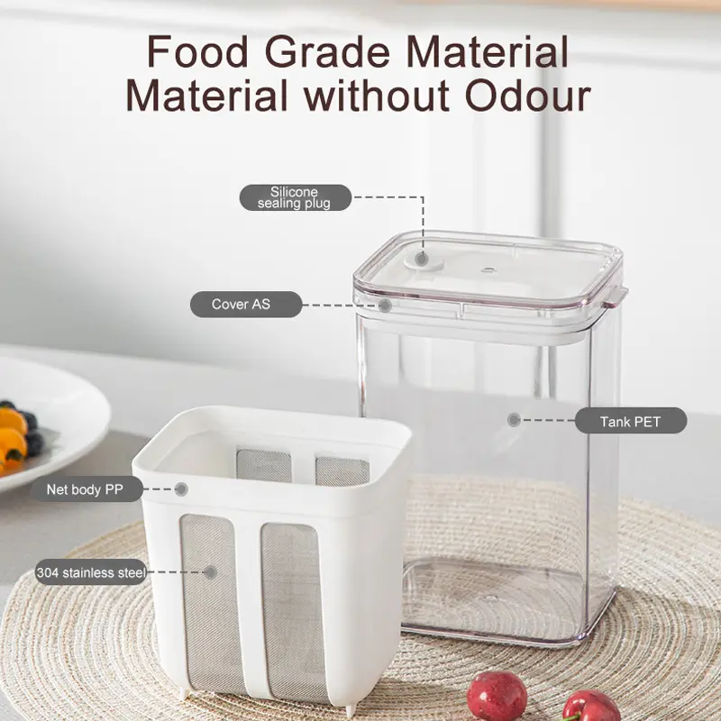 Greek Yogurt Maker Yogurt Filter Stainless Steel Strainer Whey Separation Tools Cheese Moisture Seperator Kitchen Accessories - Image 3
