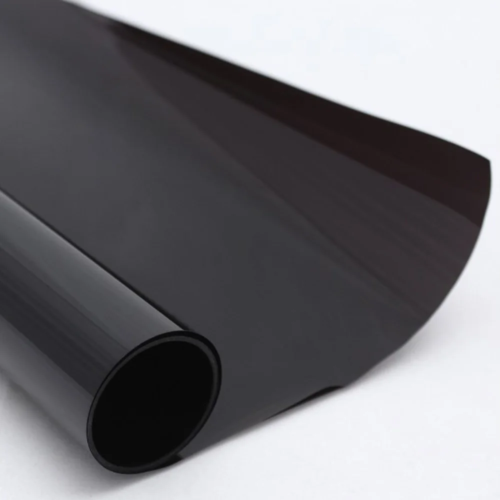 20cm*150cm Car Front Windscreen Solar Film Black Transparent Window Foils UV Protector Sun Shade Sticker Films