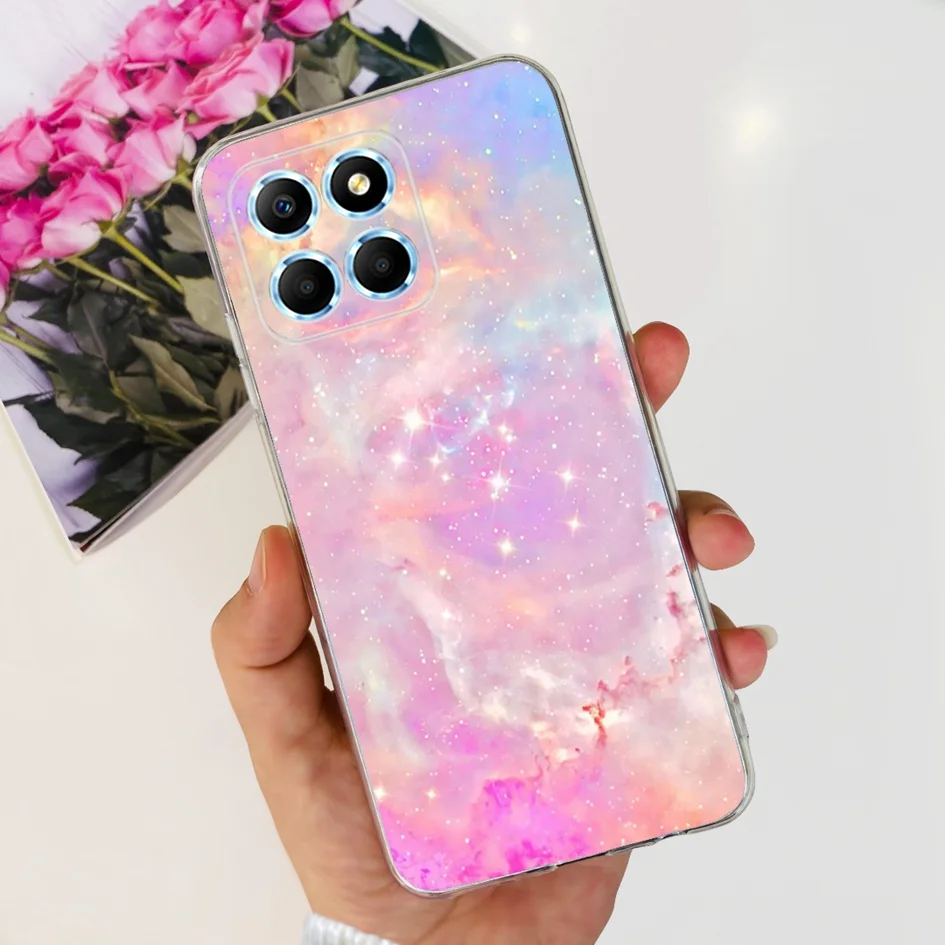Fashion Butterfly Flower Soft Silicone Shockproof Phone Case Cover