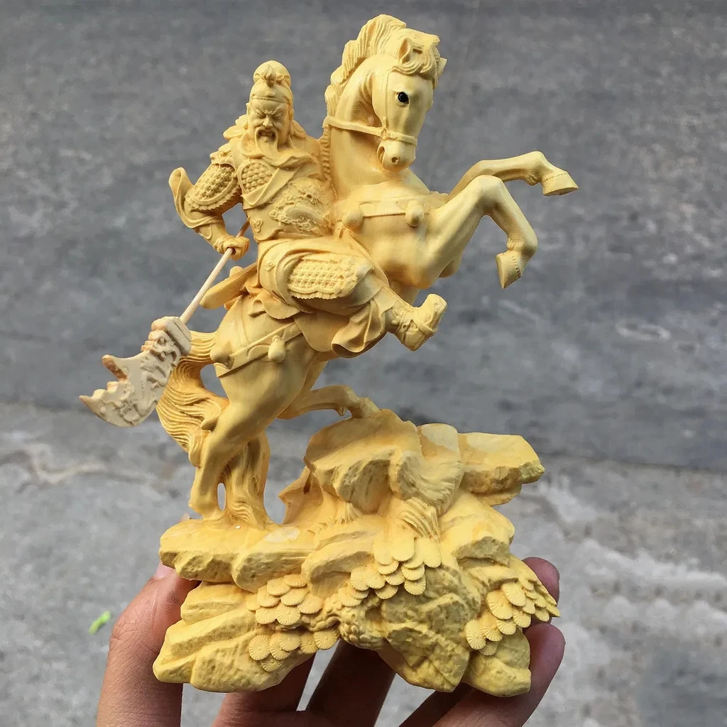 

Фигурка из самшита «три царства», 14 см