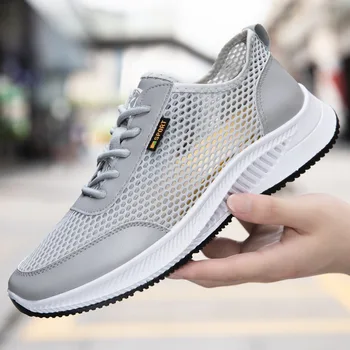 New in Women’s Shoes Breathable Soft Bottom Running Shoes Mesh Casual Comfortable Men’s Sneakers