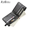 Men Wallet Male Purse For Bank Credit Business Card Holder Cardholder Caibu Small Slim Short Wolet Hammock Gold Money Bag Gift 3