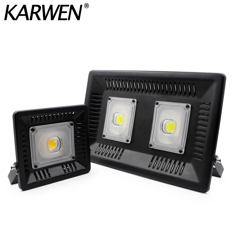 

LED Flood Light 50W 100W AC 220V Outdoor Floodlight IP65 Waterproof Spotlight LED Reflector Wall Floodlights Street Lamp