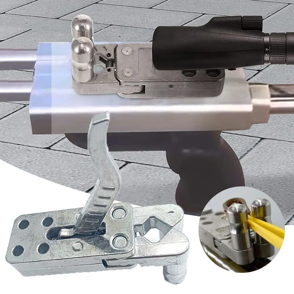 

Zinc Alloy Slingshot Release Device DIY Catapult Rifle Trigger With Screw Silver Catapult Trigger Fish Hunting Target Practice