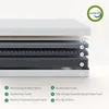 Novilla King Mattress, 12 Inch King Size Memory Foam Mattress with Comfort Foam for Pressure Relief & Cool Fresh Sleep 4