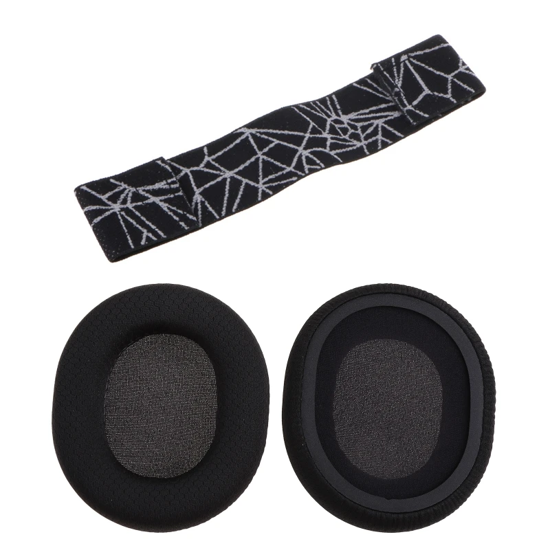 

Breathable Mesh Earphone Sleeve for Head Beam for Steel Series Arctis 3/5/7 L41E