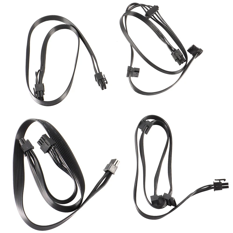 PCIE VGA кабель питания комплект 8Pin 6 + 2Pin PCIe Кабели SATA Molex КАБЕЛЬ для EVGA Supernova G2 G3 GS P2 PQ T2