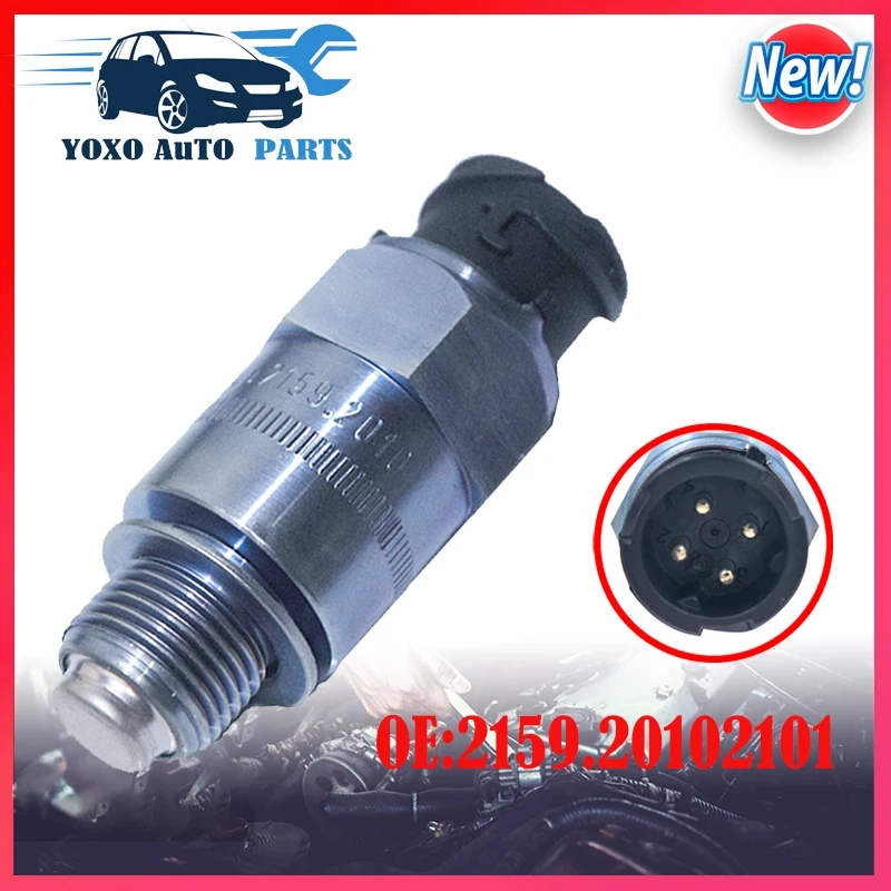 Sensor de odรณmetro de velocidad para coche, 2159,20102101mm, para Siemens, para Vdo, pines redondos 19,8