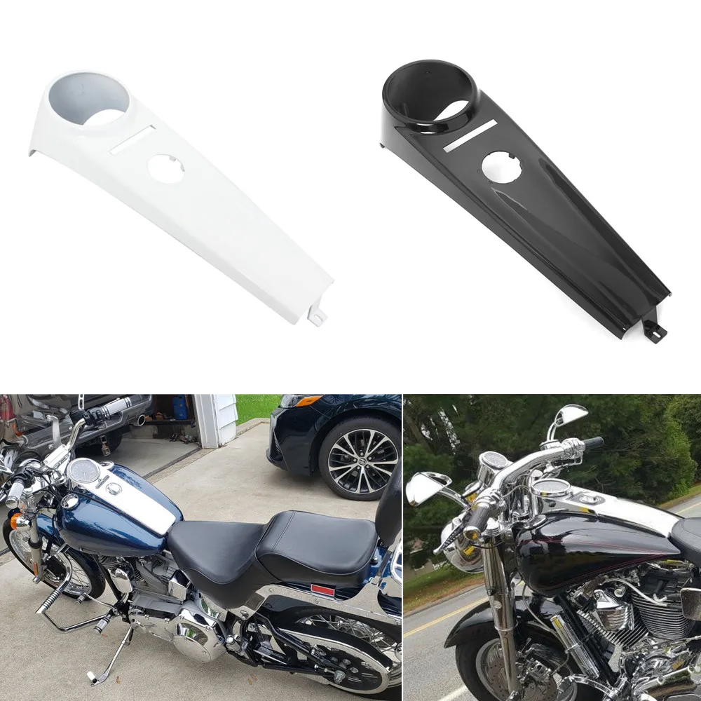 

Motorcycle Fuel Tank Dash Cover Console Dash Panel Trim For Harley For Harley Softail Fat Boy Deluxe Heritage Standard 2000-2017