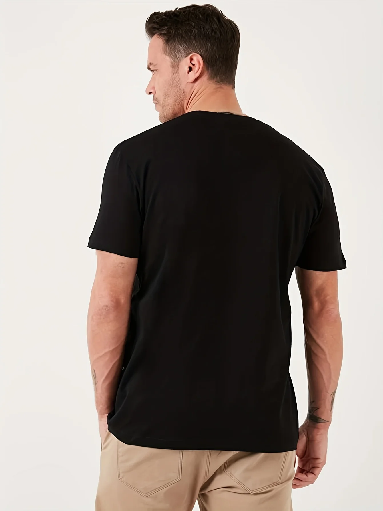 Alien Cat The Short Version Graphic Tee Back View