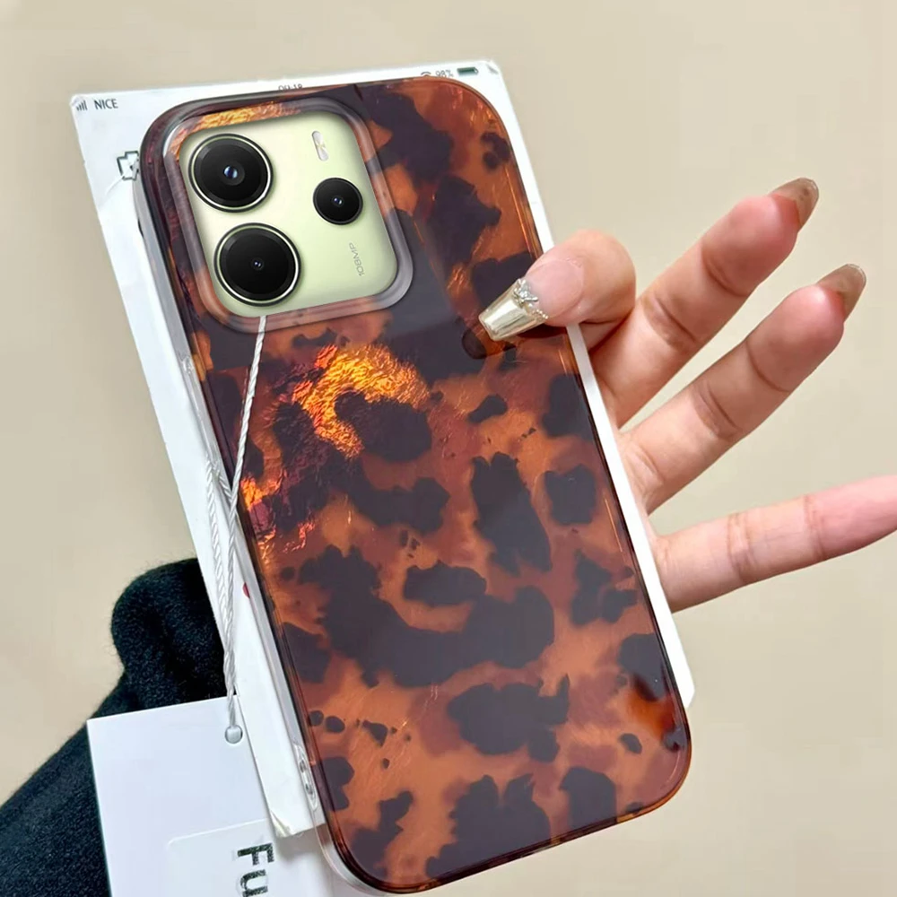 Glossy Tortoiseshell Amber Phone Case
