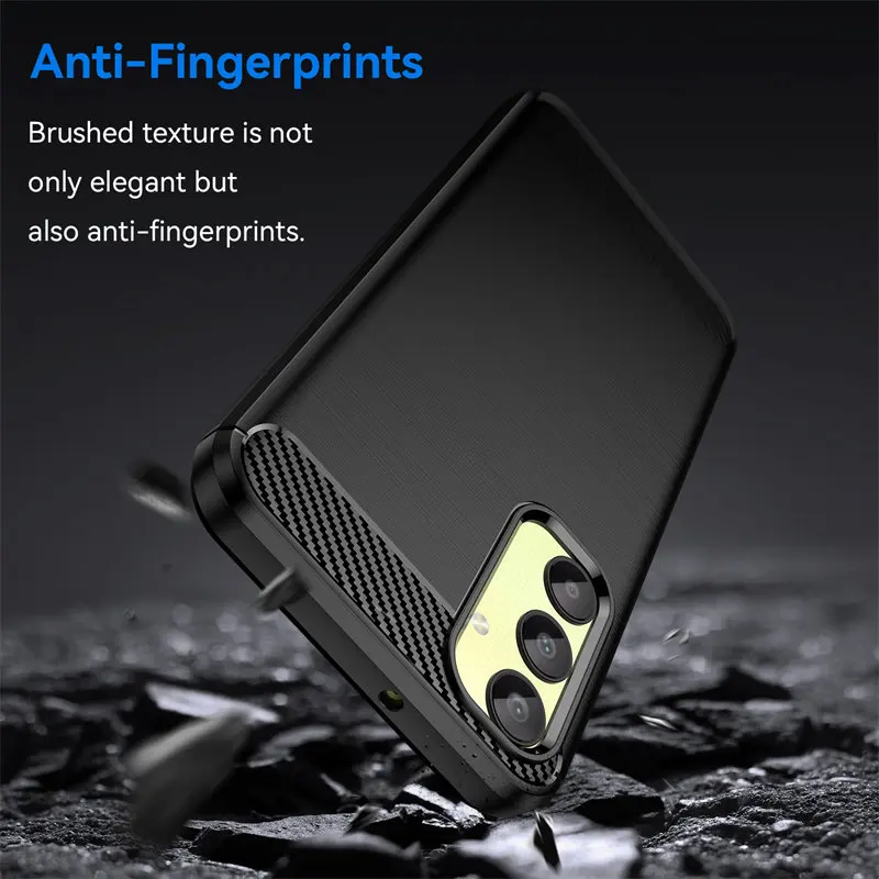 

Case for Samsung Galaxy A25 5G Silicone Bumper Anti-knock TPU Back Cover Soft Phone Shockproof Case for Samsung Galaxy A25 5G