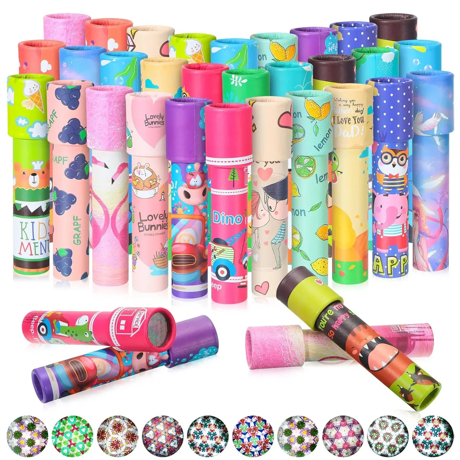 Classic Kaleidoscopes Vintage Mini Kaleidoscope Educational Toy for Kids Return Gifts School Classroom Prizes Pattern Random 1Pc children toys kaleidoscope toy
