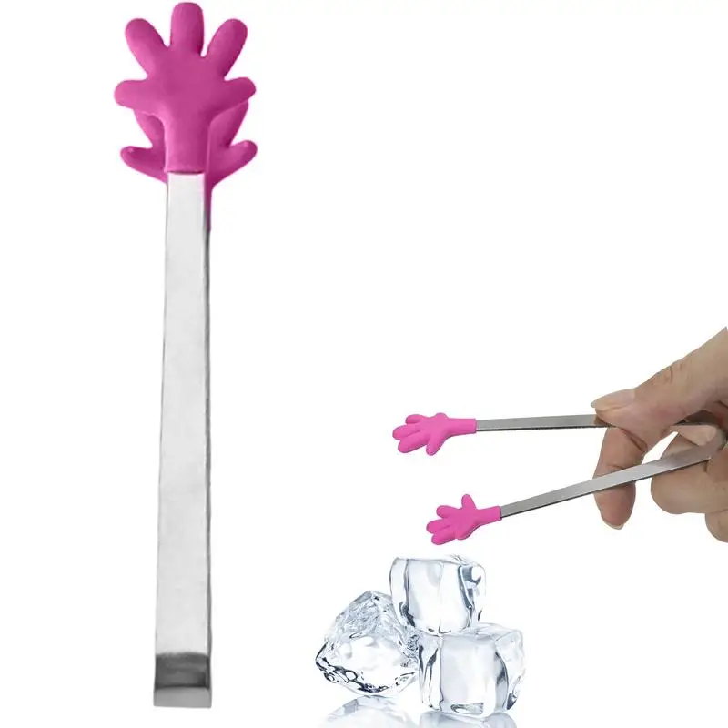 Hand Shape Tongs Mini Small Hand Shape Food Tongs Sugar Tong Heat