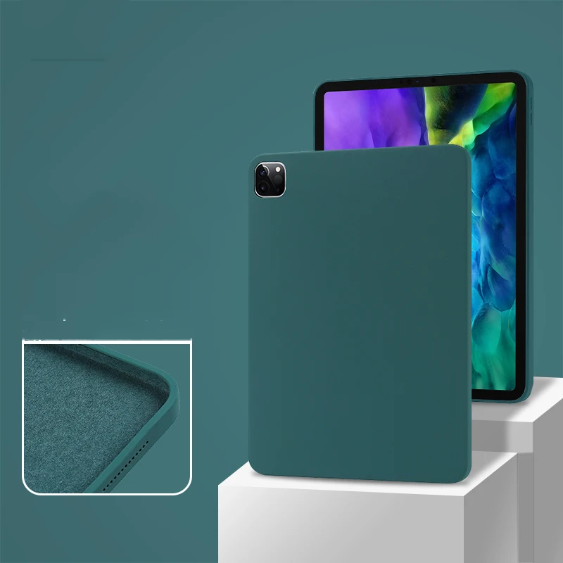 Silicone Líquido Original para 2023 2023 Ipad Pro 11 12.9 Polegada Case para 2023 Ipad Mini6 para 2023 ar 10.9 Case Case de - Imagem 5