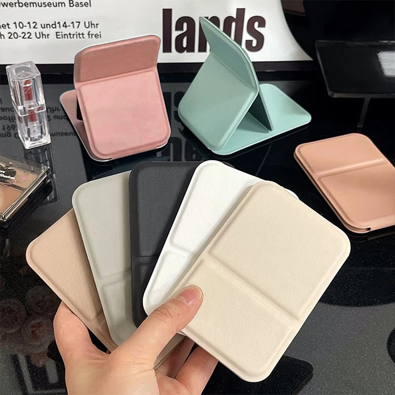 Makeup Mirror Women Mini Folding Portable Single-side Cosmetic Mirror