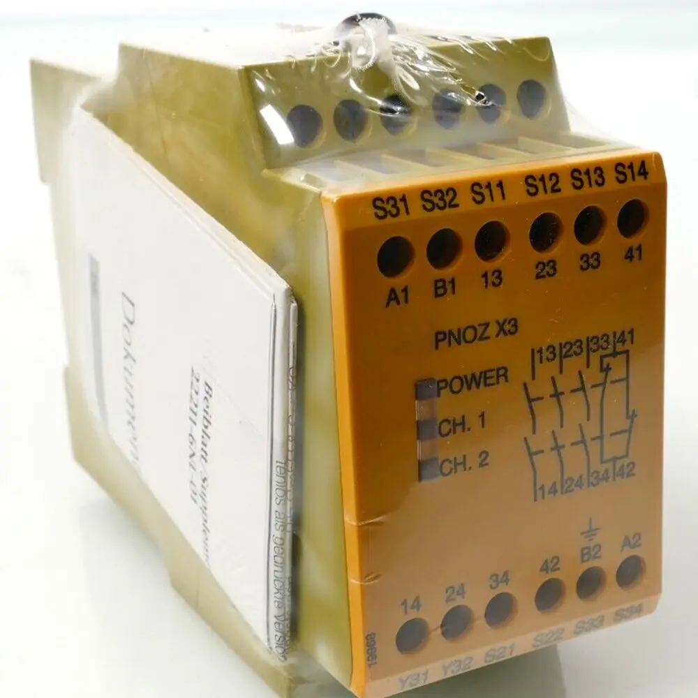 

PNOZ X3 774319 реле безопасности 24 В постоянного тока для Pilz