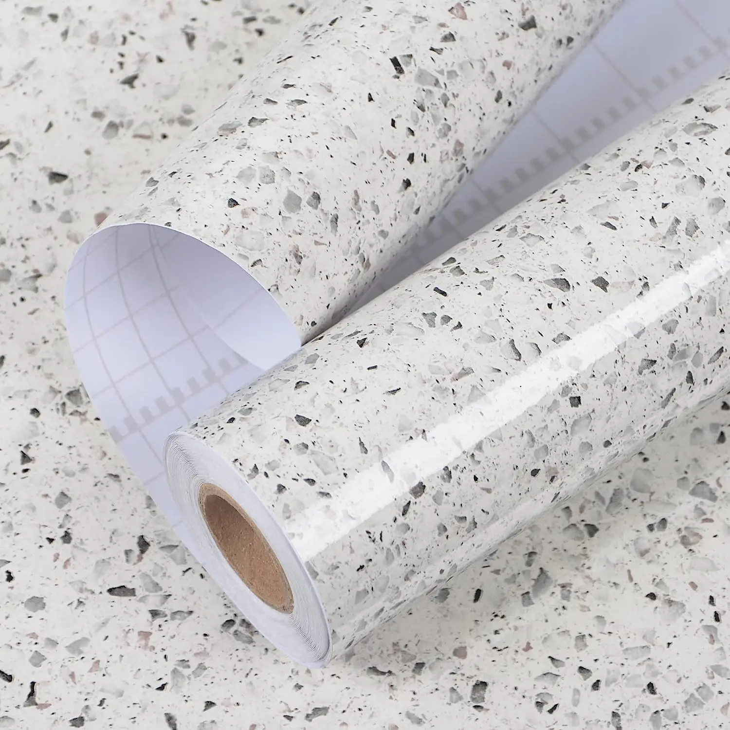 Granite Self Adhesive Wallpaper Contact Paper for Countertops Wall Stickers Decorative Film Bathroom Kitchen Cabinet Home Decor