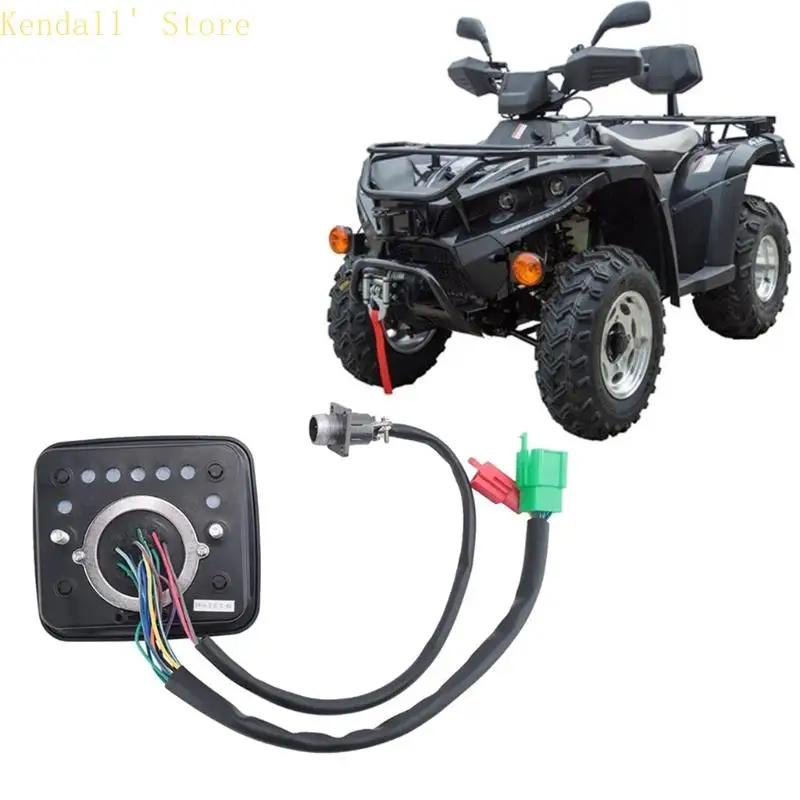 Medidor vehículo 3XUB con arnés cableado para modelos Linhai 260 300, grupo instrumentos 30101G 25246 para trabajos 2