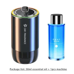 Starry Light Aroma Humidifier and Car Interior Fragrance Diffuser (With 50ml Ocean)