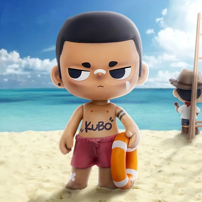 thumbnail image 1 of POP MART Kubo Walks of Life Series Blind Box Surprise Box Original Action Figure Cartoon Model Mystery Box Collection Girls Gift, 1 of 5