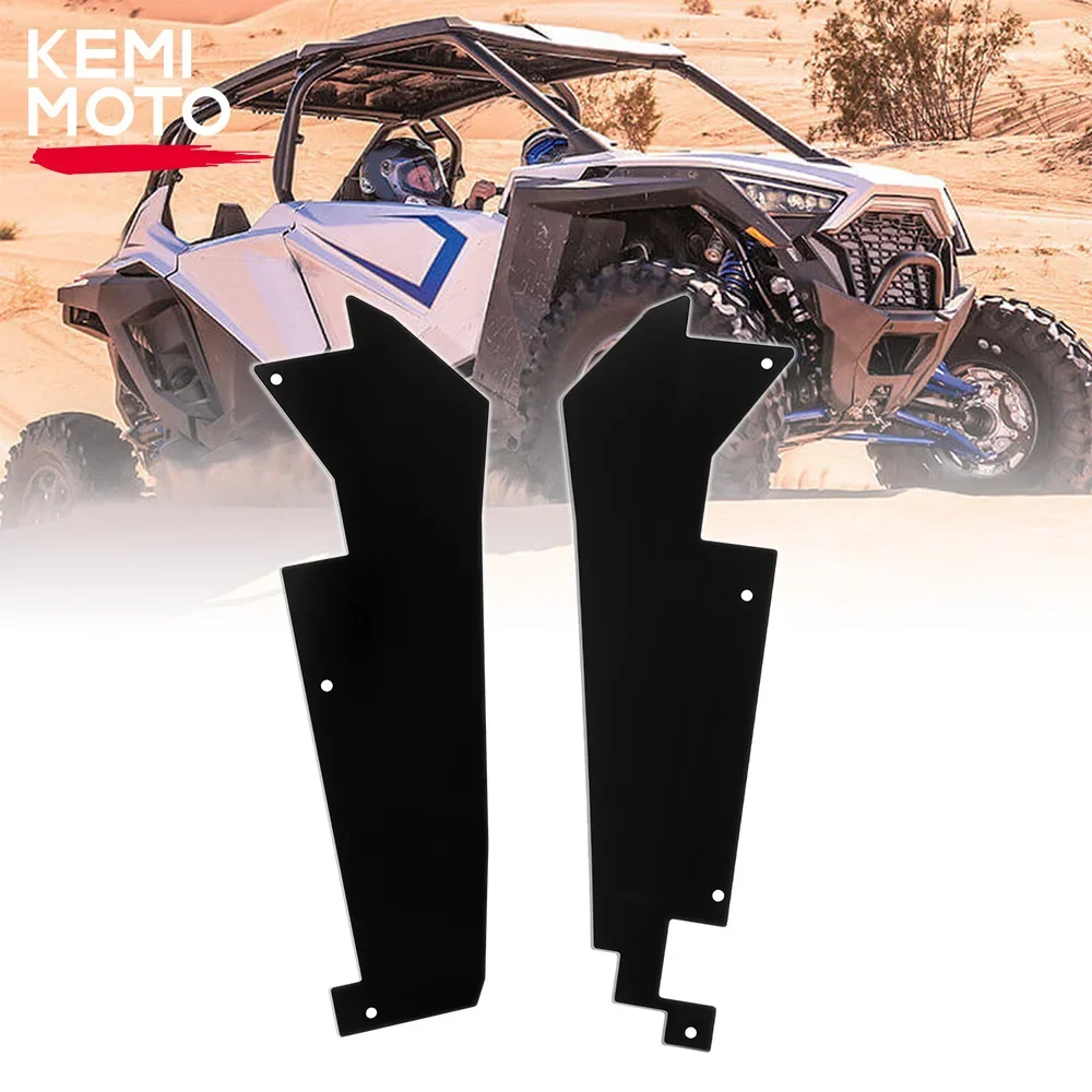 bjtozs 4pcs 2020 3030 4040 4545 aluminum block cube corner joint wheel adjuster corner v groove tee joint 90 degree angle KEMIMOTO RZR PE Rear Fender Flares Mud Flap Guard Compatible with Polaris RZR PRO XP XP4 2020-2023 UTV Wheel Well Block Offs