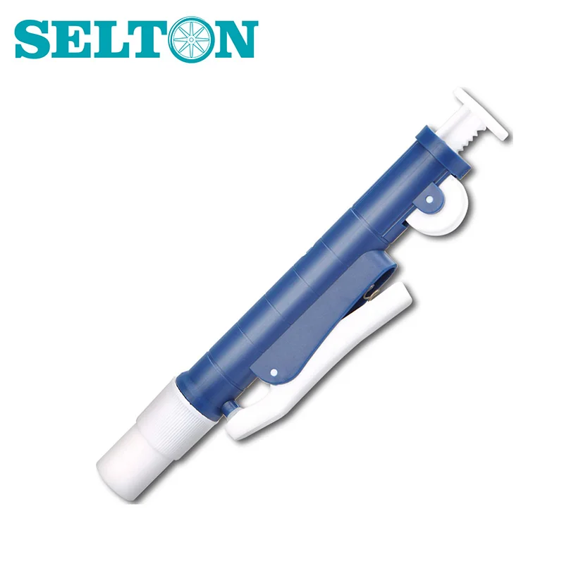 Laboratory High Precision 2ml Blue Thumbwheel Design Serological