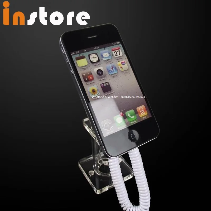 Security Holder Acrylic Table Stand Retail Display Stand Mobile Phone 20 pcs/Lot