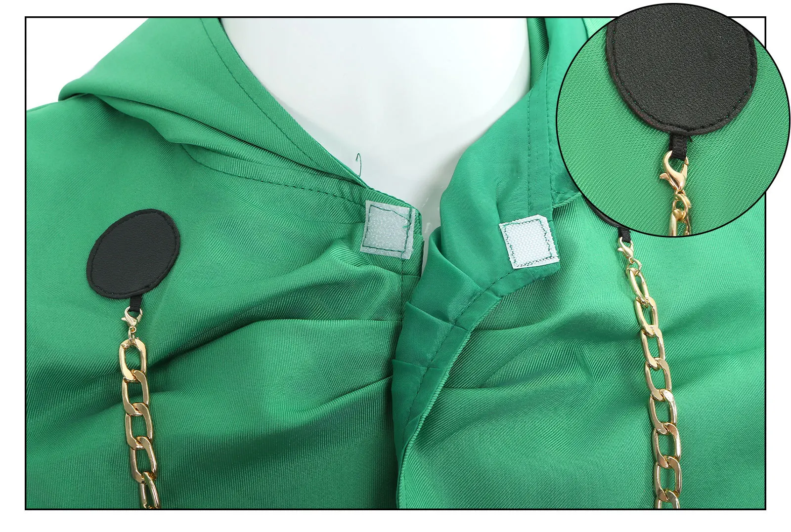 Dr. Victor Doctor Von Downy Subdue Grünes Uniformset für Erwachsene, Film Doctor Doom Cosplay-Kostüm, Maske, Halloween-Party-Outfit – Detail 14