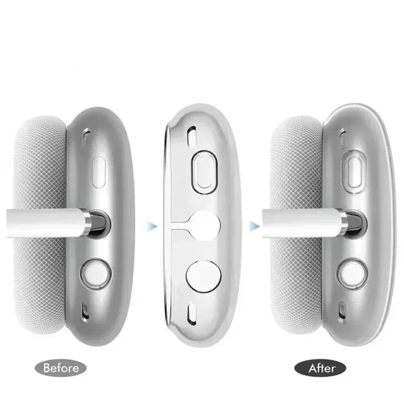 MAX2 TYPE-C Wireless Bluetooth Headphones ANC Active Noise Cancellation Headset Transparent Mode Latest Version
