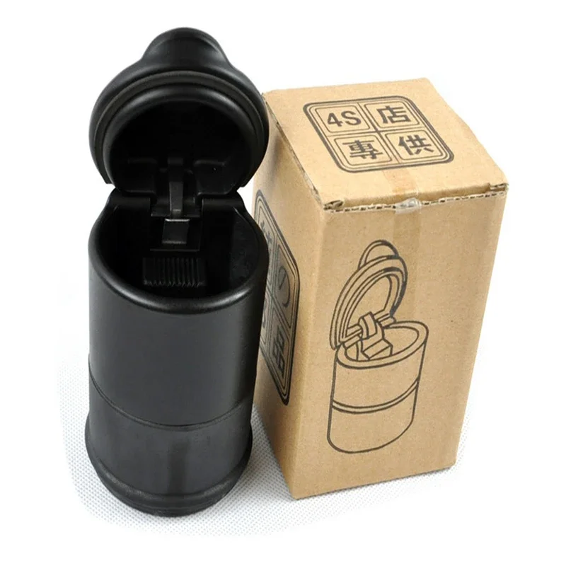 Car Ashtray Garbage Coin Storage Cup Container Cigar Ash Tray Universal Size 1 PC car ashtray,portable ashtray