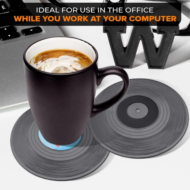 set di 8 sottobicchieri assorbenti, sottobicchieri minimalisti in, per tavolino da caffè, decorazioni per la casa, regalo di inaugurazione , serie marrone | Scopri Le