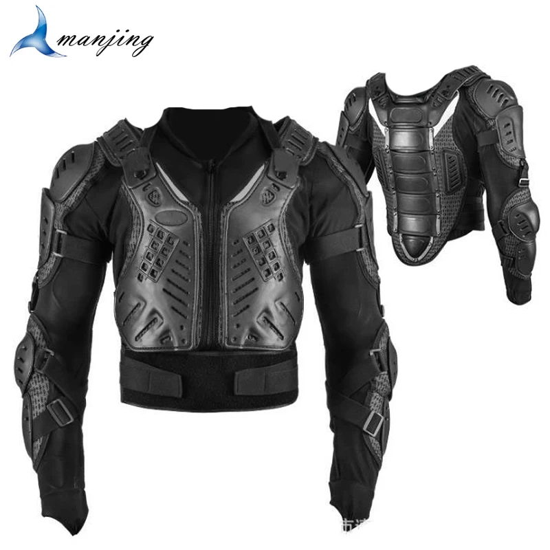 Motorcycle Armor Motocross Full Body Protection ATV Dirt Bike Men Motorbike Riding Racing Travelling Drop Resistant Armour