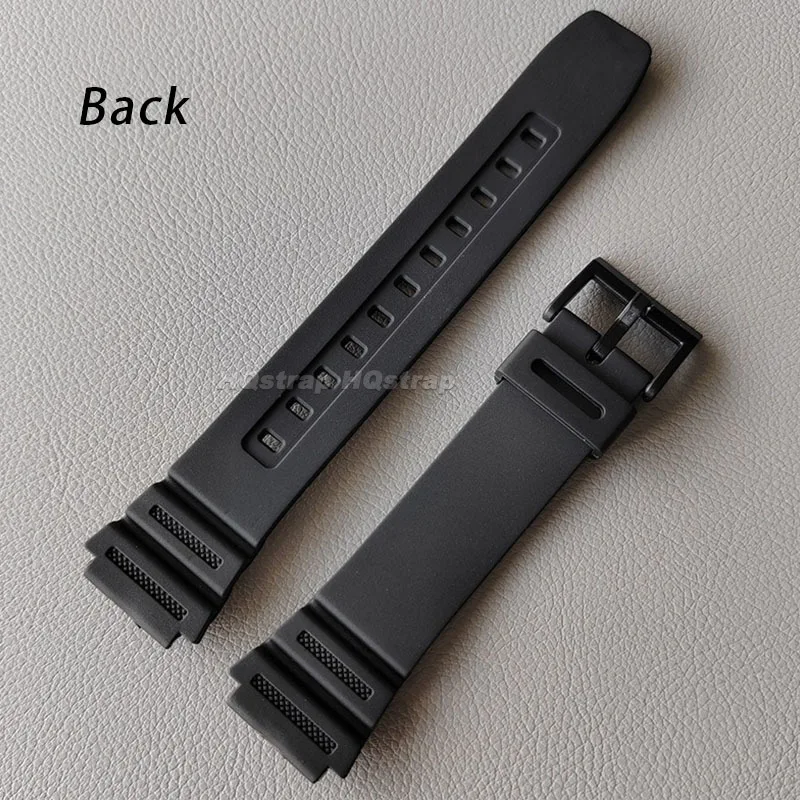 Sporty 18mm Silicone Waterproof Watch Strap